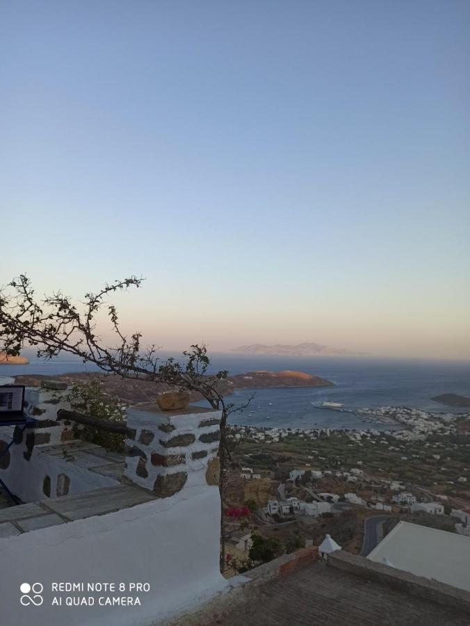 Traditional Stone House With Breathtaking View Serifos Town Dış mekan fotoğraf