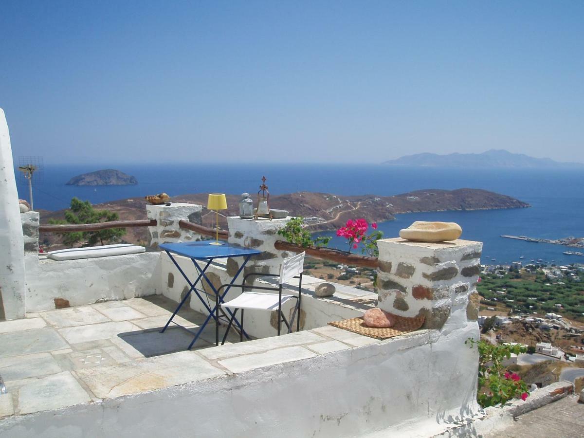 Traditional Stone House With Breathtaking View Serifos Town Dış mekan fotoğraf