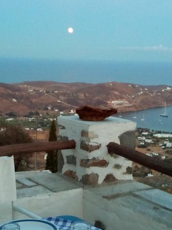 Traditional Stone House With Breathtaking View Serifos Town Dış mekan fotoğraf